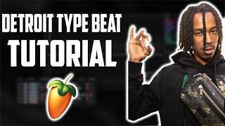 How to make a Baby Smoove / Rocaine type beat in FL Studio [Detroit Type Beat Tutorial]