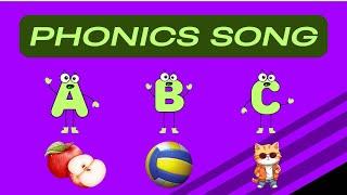 ABC Phonics Song | Phonics Sounds of Alphabets A to Z in English