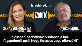 Skrabski Fruzsina: "Minden pedofilnak bűnhődnie kell, nem számít hogy fideszes vagy ellenzéki"