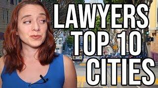 Top 10 Cities for Lawyers (Buying Power Index!)