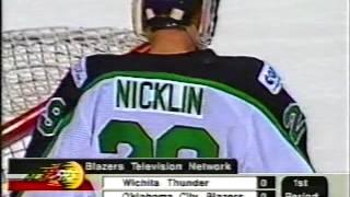 2001 CHL Regular Season Wichita at Oklahoma City