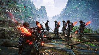 Black Myth Wukong - Attack of Shadow Clones Gameplay