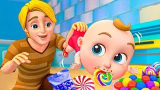 Johny Johny Yes Papa | Eating Sugar No Papa | Super Sumo Nursery Rhymes & Kids Songs