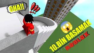 I FALLED FROM THE LADDER WITH 10 THOUSAND STEPS !!! - Roblox Ragdoll Engine