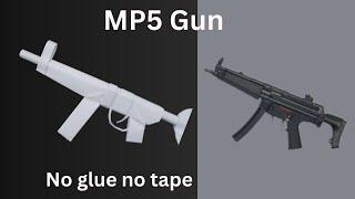 MP5 Gun Making | Paper Gun