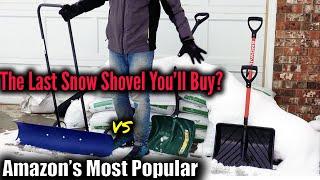 Best Shovel for SNOW? These are Amazon's top reviewed snow shovels. Shovel Snow Easy!