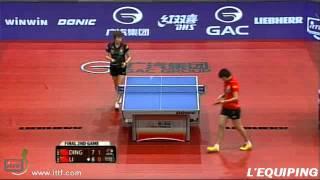 Open d'Autriche ITTF 2013_Finale Dames_DING Ning vs LI Xiaoxia