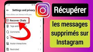 Comment récupérer des chats supprimés sur Instagram | Récupérer les messages supprimés sur Instagram