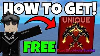 How To Get The NEW BLACKHOLE SYTHE For FREE In Blade Ball?! 