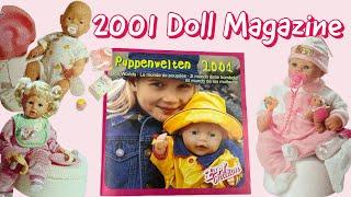 Looking Through Doll Magazine From 2001 | Vintage Zapf Creation Baby Born