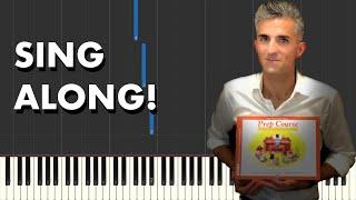 Alfred's Basic Piano Library Prep Course Level A Lesson Book: "Sing Along!" Synthesia Tutorial