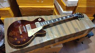 Обзор сборки китайской реплики Gibson Les Paul Standard кофе