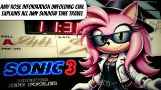 Sonic 3 Amy Rose Key Information Unfolding Cine Explains All Let's Talk SEGA NEWS