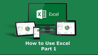 Microsoft Excel Part 1