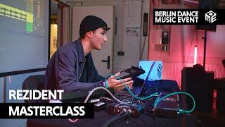 Rezident Music Production Masterclass in the Riverside Studios | Berlin DME