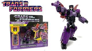 Transformers G1 Retro Reissue Headmaster MINDWIPE Review