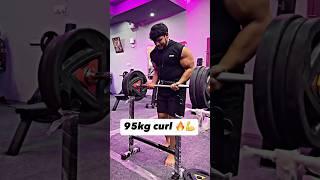 95kg CURL // biceps king is back 