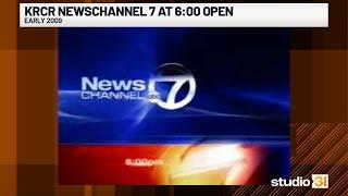 KRCR NewsChannel 7 at 6:00 Open, Early 2009