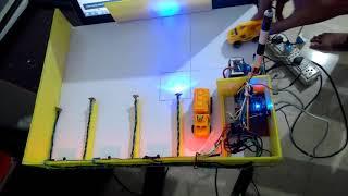 Smart Parking system B.Tech project Demo| TechForFun #short