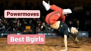 Best Bgirls in the world | best powermoves bgirls | breakdance bgirls | best bgirls breaking battle