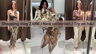 Shopping vlog ZARA / new collection / try on haul / новинки и примерка