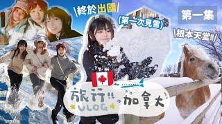 ▸ 加拿大旅行6天團冰天雪地的體驗️地球的另一邊終於到我起飛啦! \出發/「第一集 」TRAVEL VLOG | 肥蛙 mandies kwok @candywawa