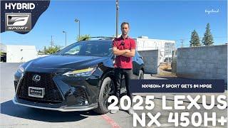 2025 LEXUS NX 450H+ F SPORT Handling