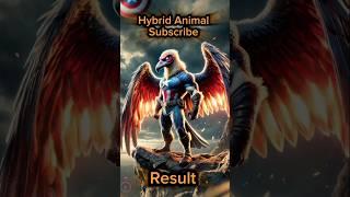 Top Epic Avengers Hybrid Animals: Captain America fusion hybrid#marvel #animalfusion #captainamerica