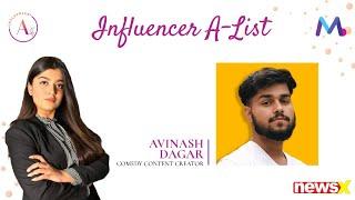 Avinash Dagar on his journey from TikTok to Instagram | NewsX Influencer A-List | NewsX