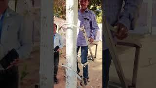 INSPIRE PROJECT ||HOME MADE TREE CLIMBING MACHINE||