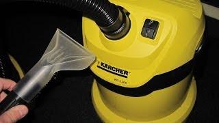 Химчистка за 80$. Karcher WD 2.200 (MV 2) [Мини-обзор]