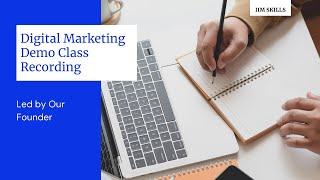 One Hour Free Online Digital Marketing Course by IIM SKILLS, Government Recognized Institute