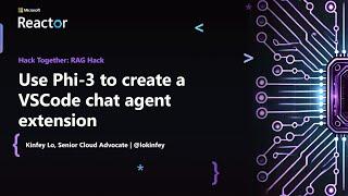 Use Phi-3 to create a VSCode chat agent extension