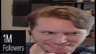 jerma hits 1 MILLION followers