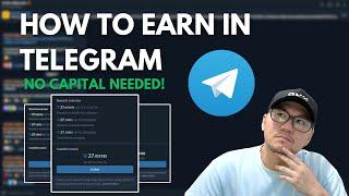 Paano Kumita sa Telegram Nang Walang Nilalabas na Pera | HINDI ITO TAP2EARN