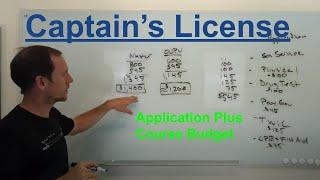 Captain's License | Course & Application Packet Budget | DIY