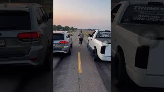 20k race, Trackhawk Vs Cummins ‍ #mexico #dragracing #racing #streetracing #1320video