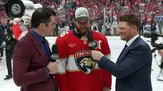 Aleksander Barkov on captaining the Florida Panthers to Stanley Cup