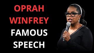 Oprah Winfrey famous speech, Oprah Winfrey inspiration to others, inspirational speech