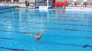 2015-Comen Cup-Ostia (ITA): Solo Final Alisa Ozhogina (ESP) #artisticswimming