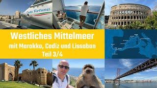 Kreuzfahrt Costa Fortuna Teil 3 - Gibraltar Casablanca Marrakesch Rabat