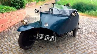 1921 Scott Sociable: The WWI Machine Gun Trike Turned Family Car