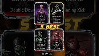 5 Best Gold Characters in Mortal Kombat Mobile #mortalkombatmobile #top5 #shorts
