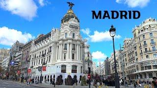 [4K] Walking Madrid: A Lively Saturday Afternoon in Spain’s Capital – Energy, Food & Fun!  | 2025