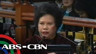 Santiago to Diaz: You're a graduate of Ateneo Law. Why am I not impressed with your testimony?