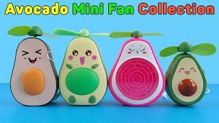 Avocado Mini Fan Collection - Super Cute And Cool | Unboxing And Review