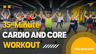 35-MINUTE CARDIO AND CORE WORKOUT / Training with Mehdi Dalili