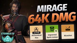 Mirage: GUN DAMAGE Build, Eternus Ranked Deadlock Replay