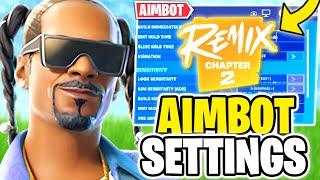 *NEW* #1 RANKED Controller Settings In CHAPTER 2 REMIX!  (BEST XBOX/PS4 Settings!)