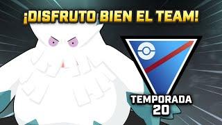 ¡LLEGO A VETERANO con ESTE DOBLE HIELO en LIGA SUPER (1500 PC)! - GO BATTLE LEAGUE PVP POKEMON GO